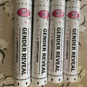 Gender reveal confetti poppers for a GIRL only!